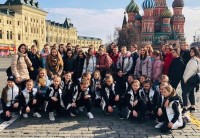 Воспитанники образцового коллектива шоу балета Ice cream на Красной площади