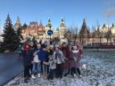 Обучающиеся театрального объединения «ДоИГРАлись» на конкурсе "Рождественские звезды Кремля"
