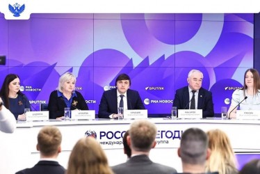  Пресс конференция в пресс центре Россия сегодня